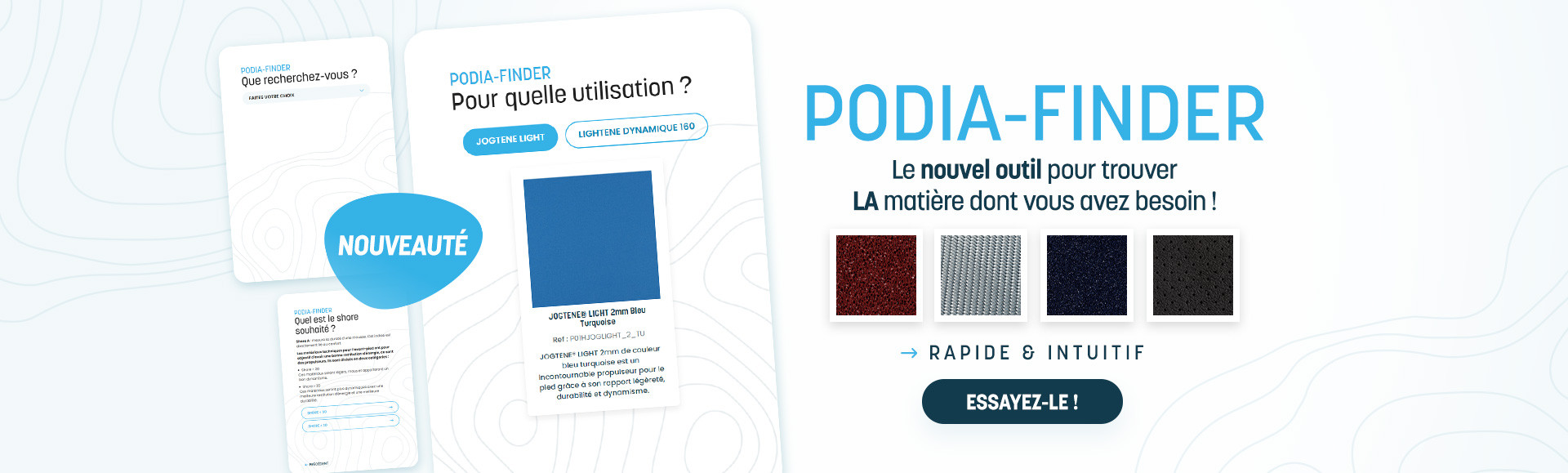 Nouvel outil : le Podia-Finder
